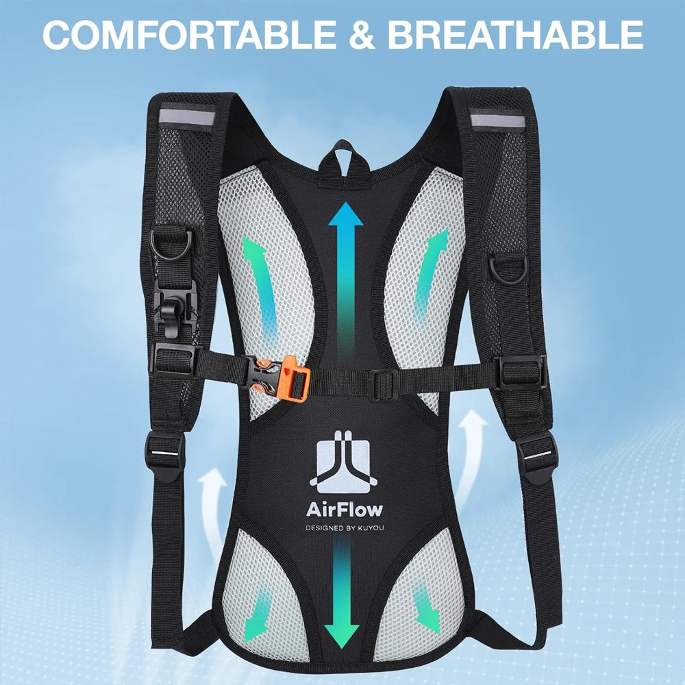  1PCS Hydration Backpack Pack, Hiking Backpack Rucksack Backpack Bladder Bag Cycling Bicycle Bike/Hiking Climbing Pouch