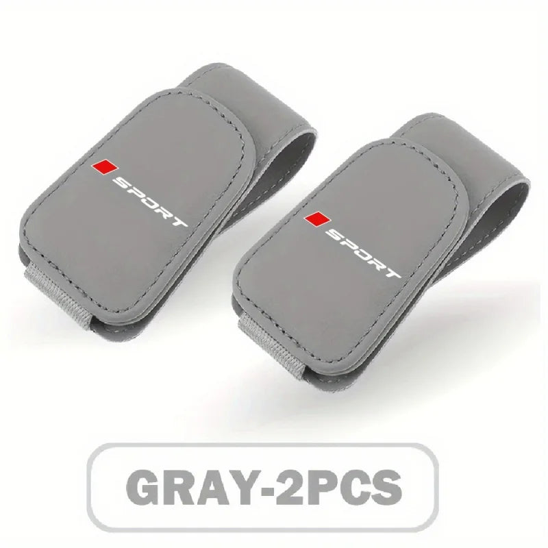 2pcs Multifunctional Auto Sun Visor Sunglasses Clip Car Mounted car accessories  interior tools Suitable for Tesla Toyota BYD