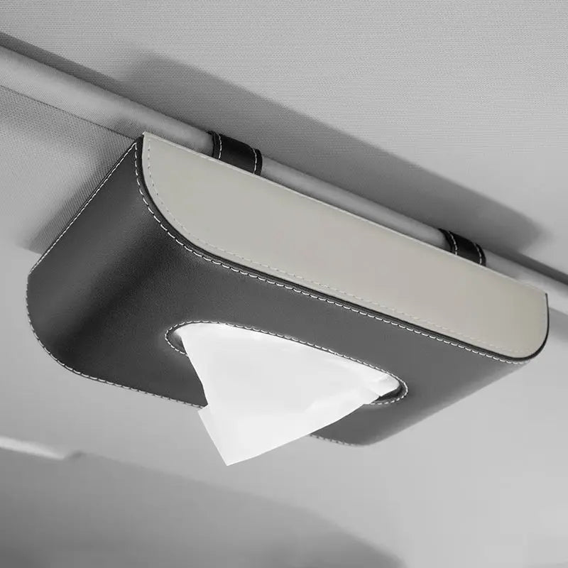 Car Tissue Box, Car Tissue Box, Napkin Box, Car Hanging Sun Visor Tissue Box