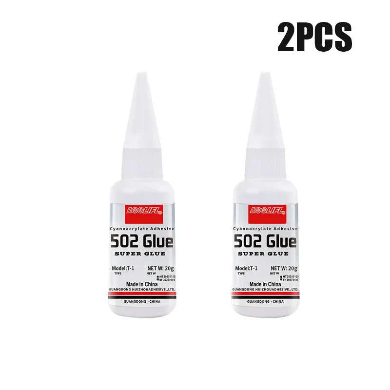 502 Super Glue Special For Shoes Repair Instant Quick Dry Strong Adhesive Sneakers Leather Shoe Rubber Sole Repair Glue