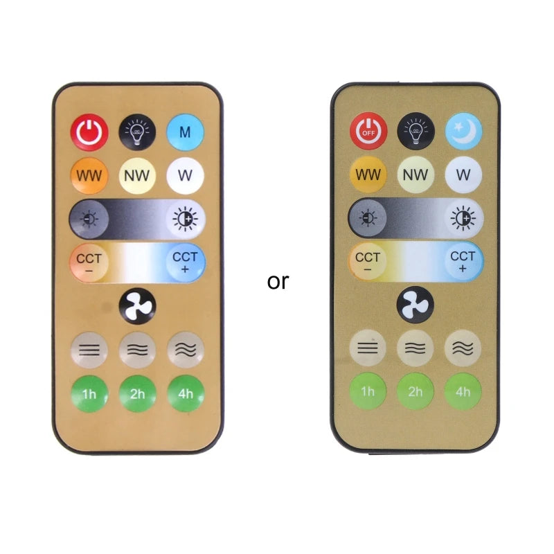 Adjust Speed Timing Remote Control Replacement for E27 Ceiling Fan Light
