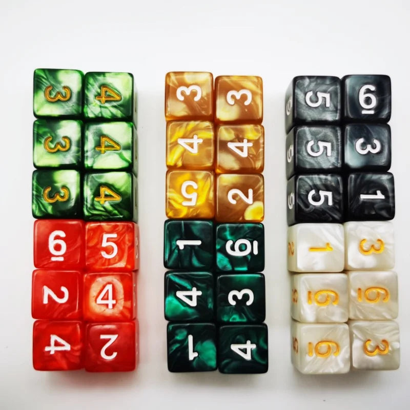 D6 DND  Dice Role 6 Faces Dice Games Set for Dungeons and Dragons RPG MTG Role Playing Table Games