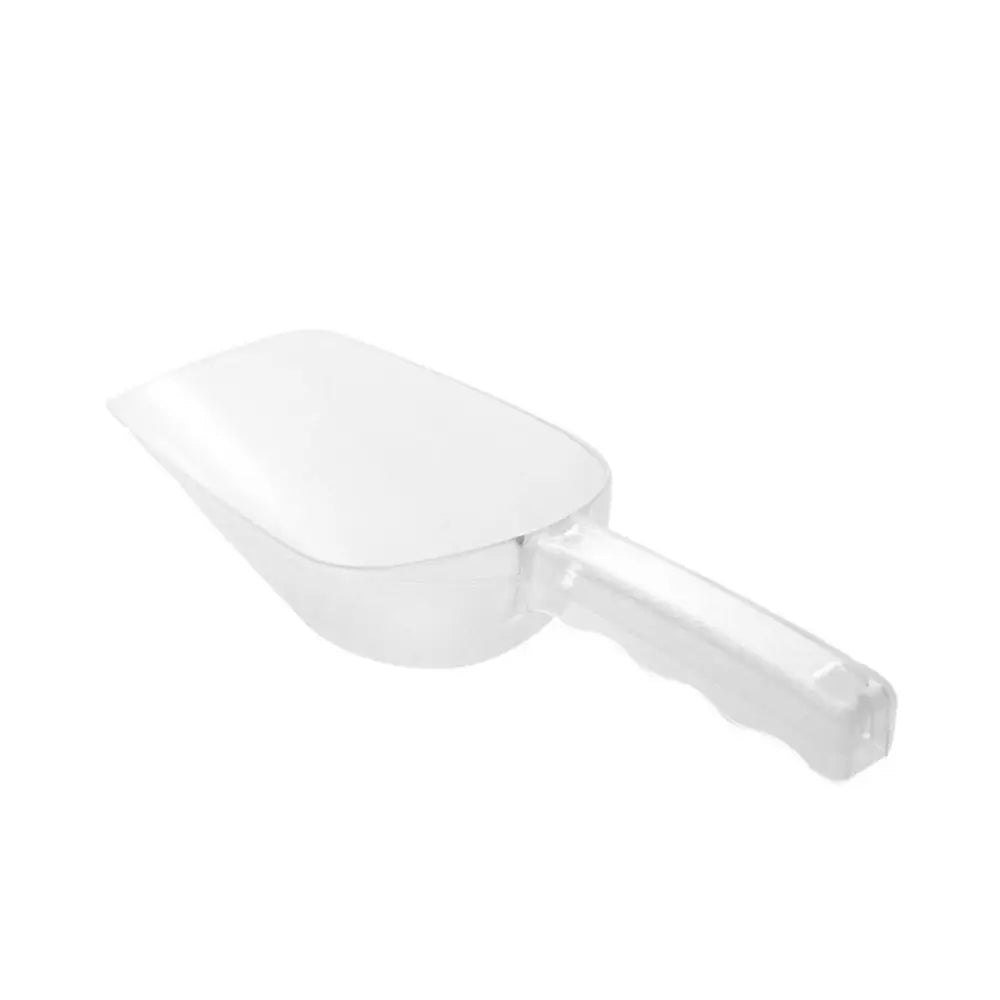 Plastic Ice Scoops Transparent Ice Shovel Grain Spoon Multifunctional Bar Buffet Kitchen Gadget Dessert Grain Dry Goods Shovel