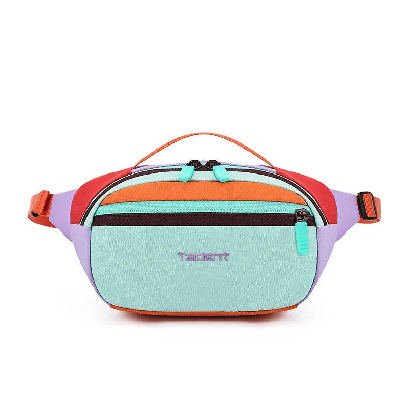 1PCS Colorful Storage Bag Portable Large-capacity Waterproof Fabric Chest Bag with Zipper Multi-purpose Sundries Storage Bags