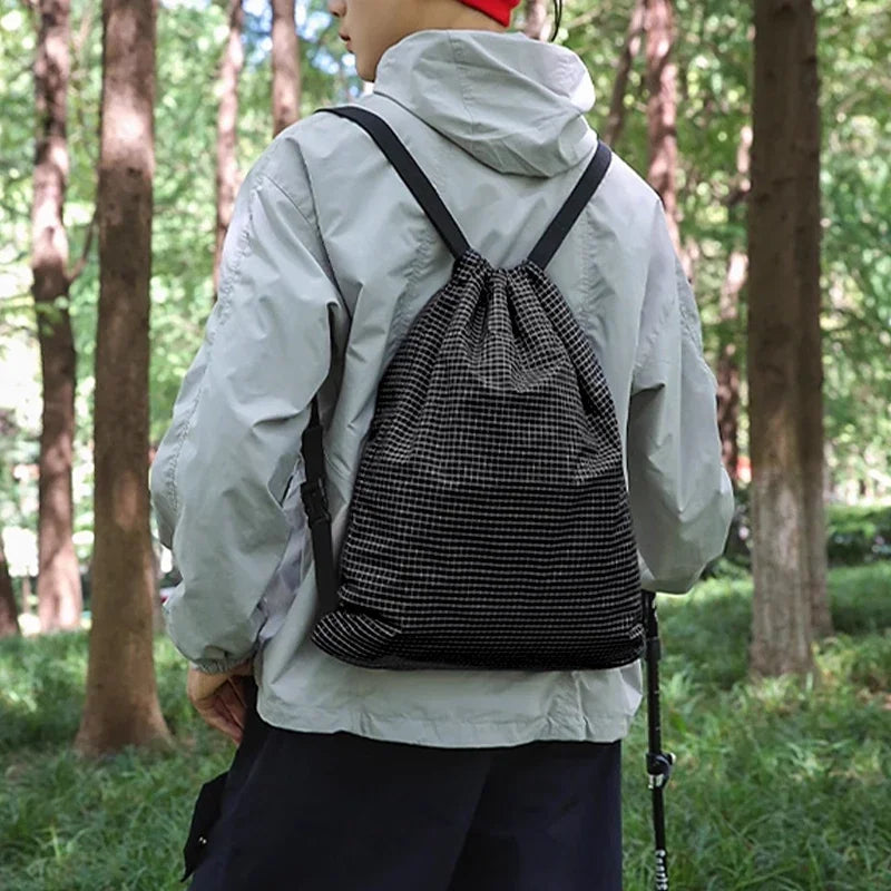 Dyneema Nylon Grid Fabric High Strength Waterproof Cut Resistant PU Coated Material for Outdoor Backpack DIY 100x150cm