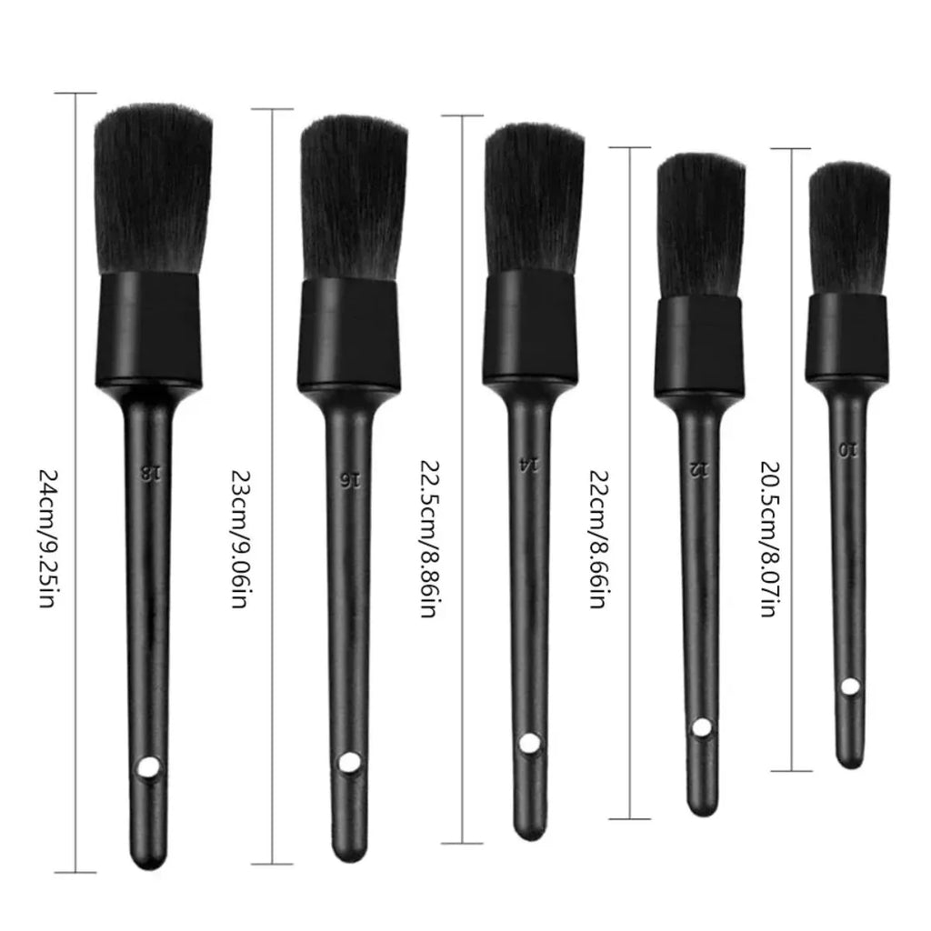 Car Detailing Brush Set Car Cleaning Brushes Sponges Towels For Air Vents Rim Dirt Dust Clean Tool Used For Car Wash Accessories