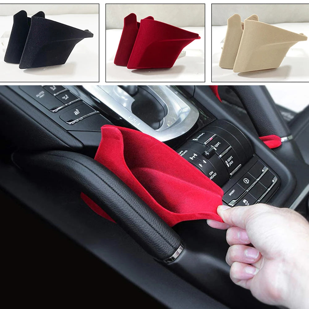2X For Porsche Cayenne 92A MK2 958 2011 2012 2013 2014 2015 2016 2017 2018 Car Seat Crevice Storage Box Bag Interior Accessories