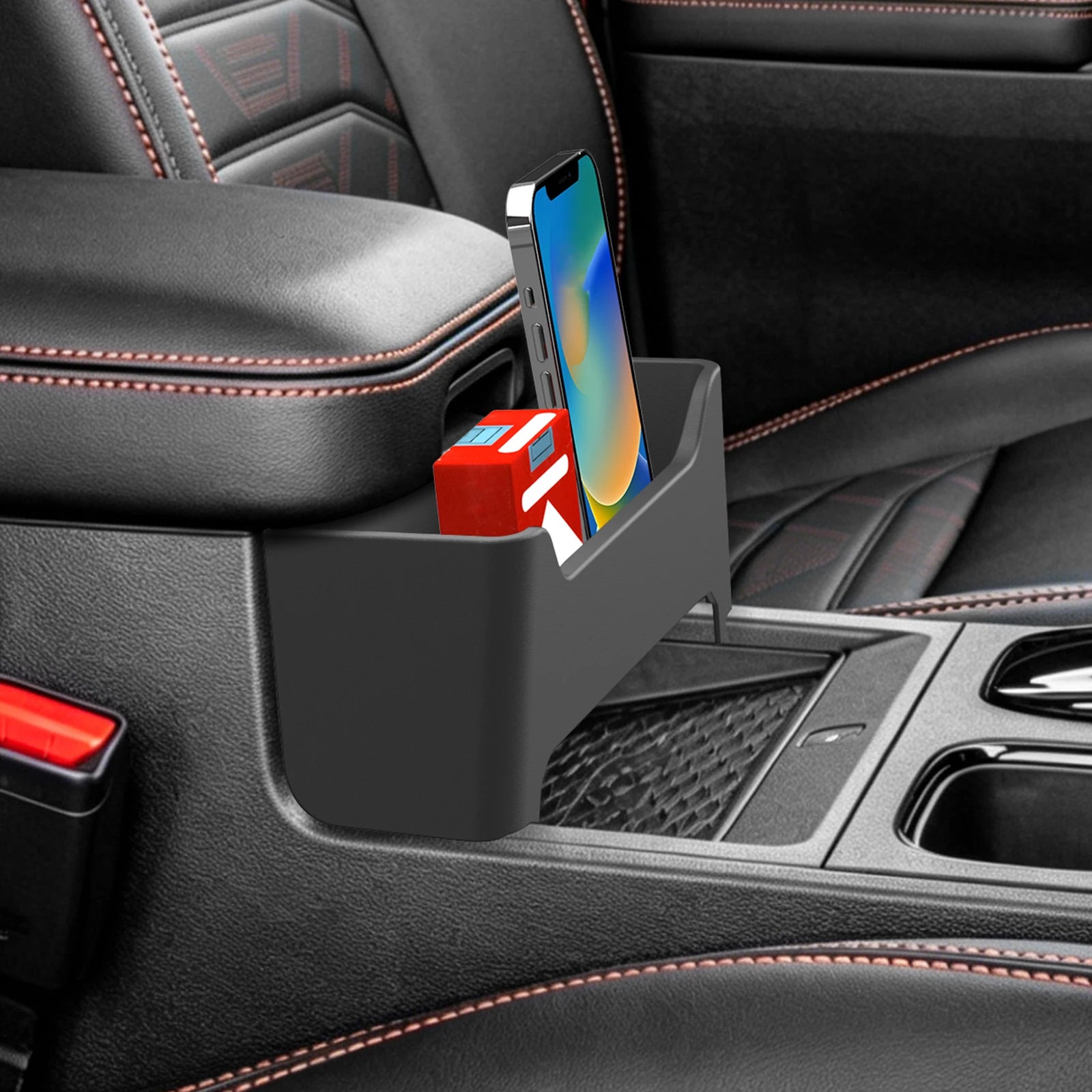 for Nissan Frontier 2022-2025 Car Storage Box Interior Accessories Center Console Armrest Box Hanging Organizer Case Box
