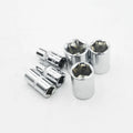 1/4 Inch 6PT Height 25mm 6 Point Bit Socket  4mm 4.5mm 5mm 5.5mm 6mm 7mm 8mm 9mm 10mm 11mm 12mm 13mm 14mm