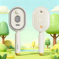 Electric Steam Hair Brush Comb & Mist Function Simultaneously Stronger Ion Technology Less Breakage No Residue for Beautiful Hai
