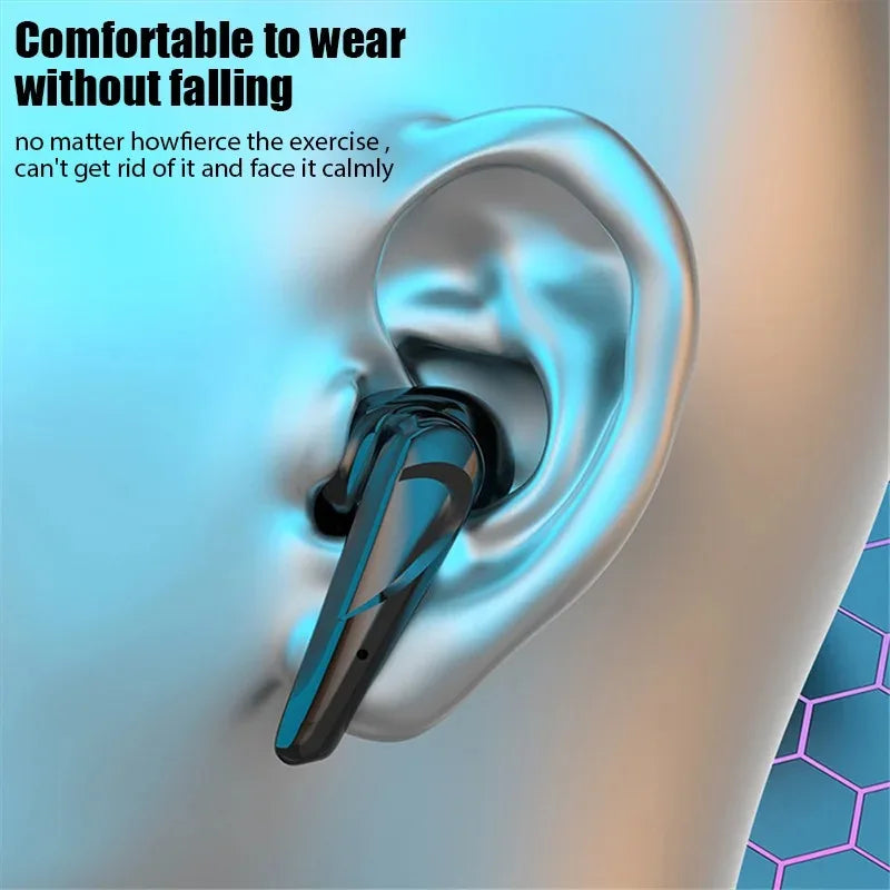 TWS X15 pro Gaming Earbuds Wireless earbuds Bluetooth Earphones With Mic Bass Audio Sound Positioning