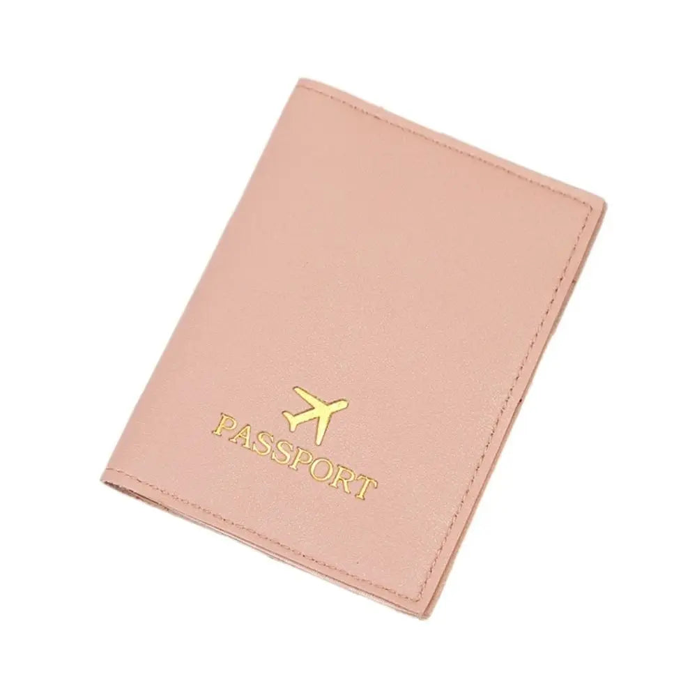 Wallet Passport Storage Bag Multi-layer Airplane Check-in Document Passport Storage Clip Anti-theft Korea Style Passport Holder
