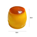 [DO]Pudding Squeeze Toys Food Shaped Squeeze Sensory Toy Rebound Soft Stress Relief Toy Creative Relaxation[DO]