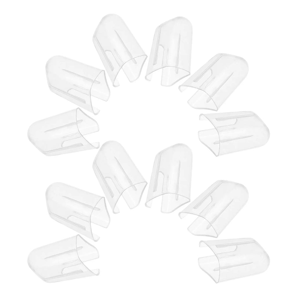 24Pcs Toothbrush Head Covers Portable Dustproof Travel Protective Cap Universal Toothbrush Accessories Storage Solution