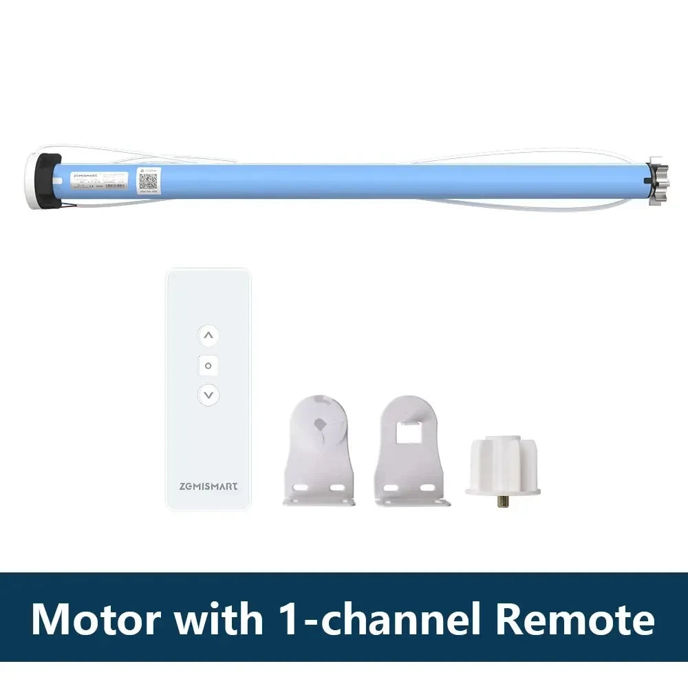 Matter Over WiFi 2N Smart Roller Shade Blinds Motor for 37 38mm Tube Alexa Google Home Smartthings Homekit App Control