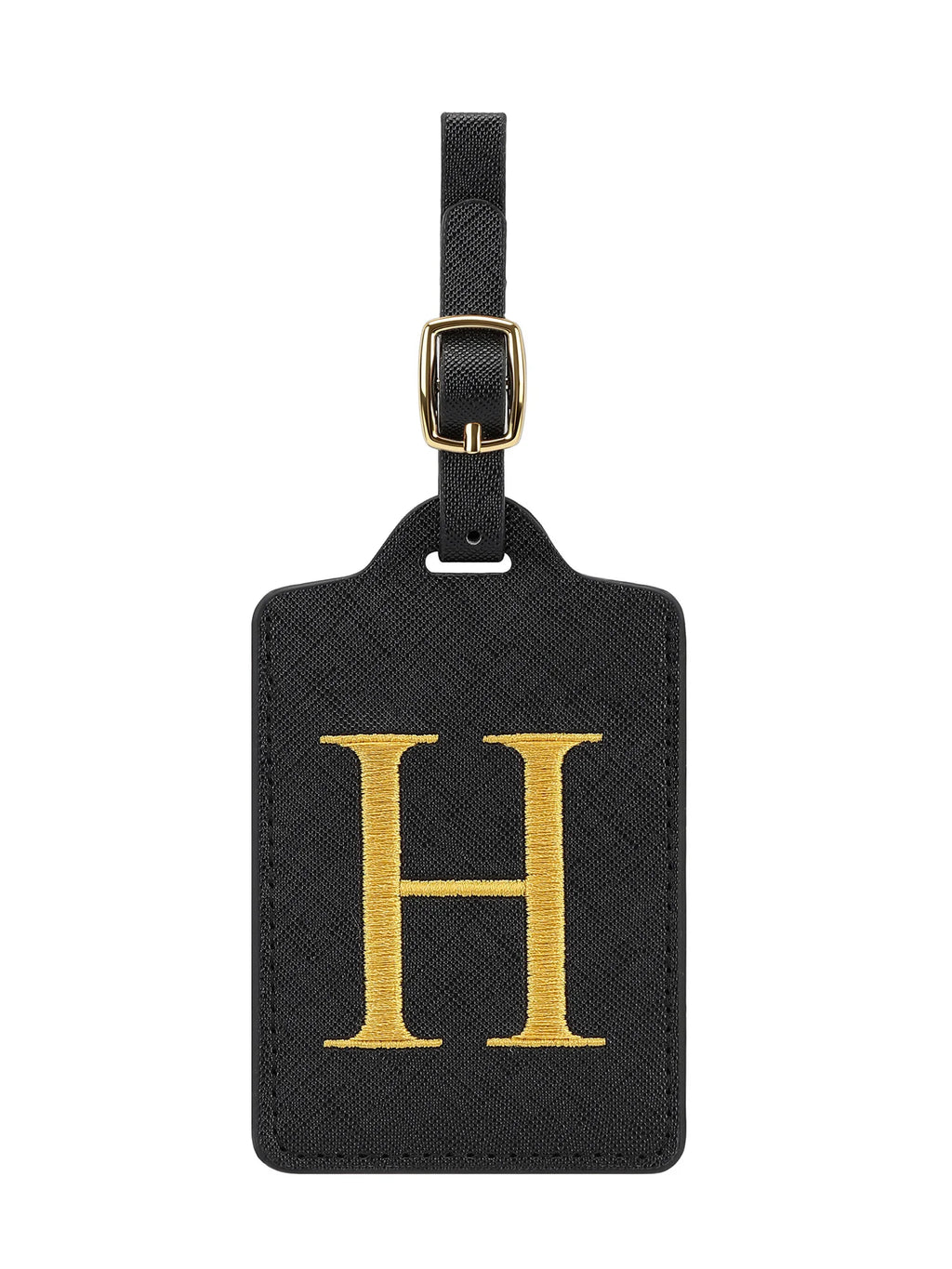 Premium Leather Business Luggage Tag Luggage Address Label Carry-on Luggage Label Name ID and Address Folder Travel Accessories