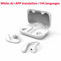 144 Languages Translator Earbuds Bluetooth-Compatible 5.4 Real Time Voice Translator Noise Cancelling Translation Earphones