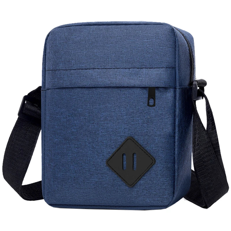 Everyday Versatile Oxford Shoulder Bag Trendy Compact Crossbody, Comfort Strap for Men’s All Casual Daily Occasions