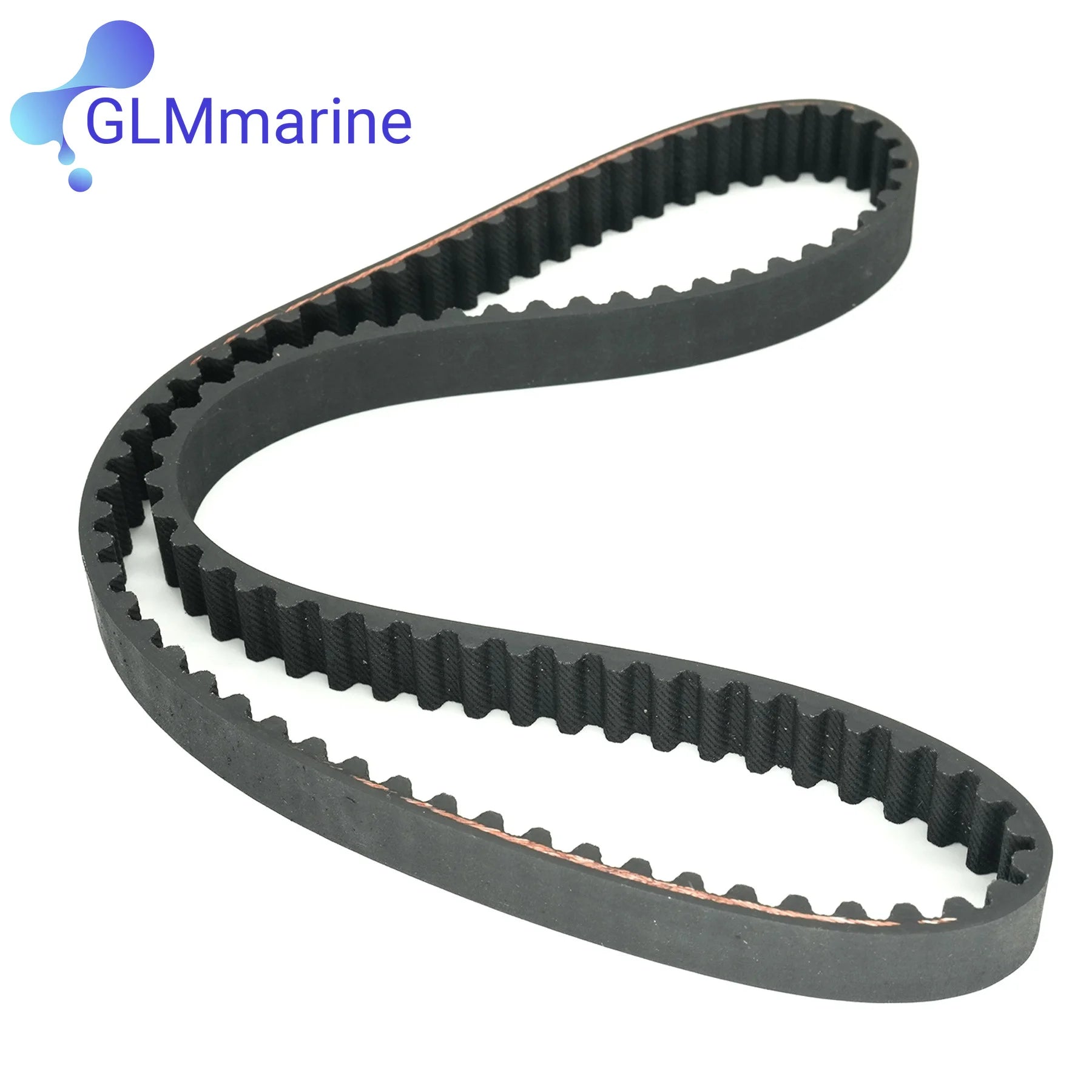 Outboard Timing Belt 62Y-46241-00 Compatible with Yamaha Marine F40 F50 T50 F60 T60 Motors 62Y-46241 60V-46241 Boat Engine Parts