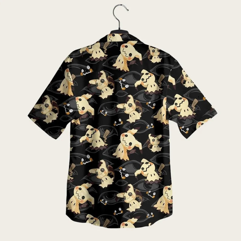 2026 Summer Hot Selling Pok ÉMon Men Women Hawaiian Shirt Shorts Two-piece Set Home Leisure Anime Pajamas T-shirt Short Set Gift