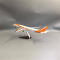 Diecast Airbus 47cm Easyjet A321 Airlines Toys Plane Model Resin With Landing Gear Aircraft Airplanes Model Toy For Collection