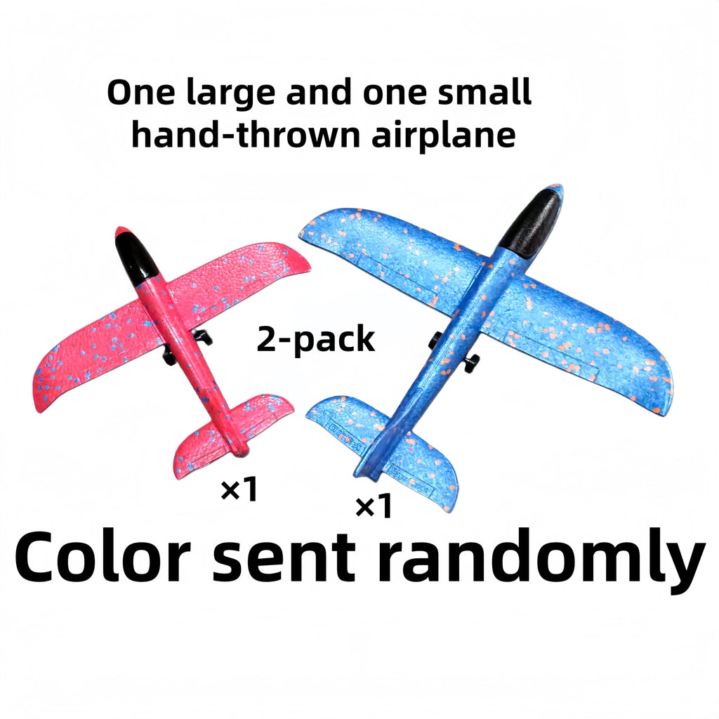 Foam Glider Hand Throwing Aircraft Toys Outdoor Boy Large Model Glider Outdoor Essential Gift