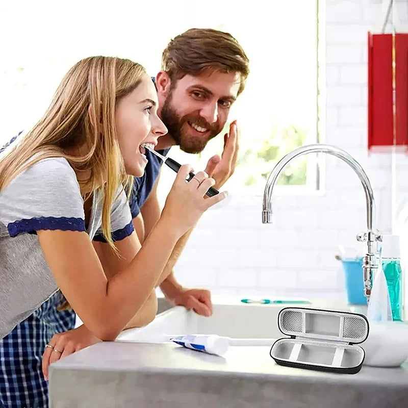 Portable Toothbrush Storage Bag for Electric Toothbrush Carrying Protective Shell Waterproof Dustproof Mini Travel Storage Box