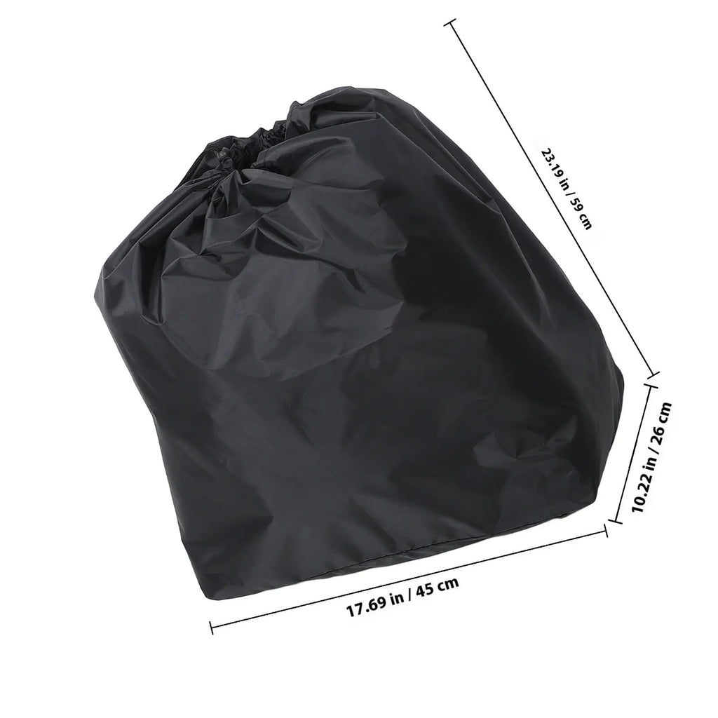 Heavy-Duty Water-Resistant Stroller Travel Bag for Airplane Gate Check Large Capacity Car Seat Cover with Drawstring Closure