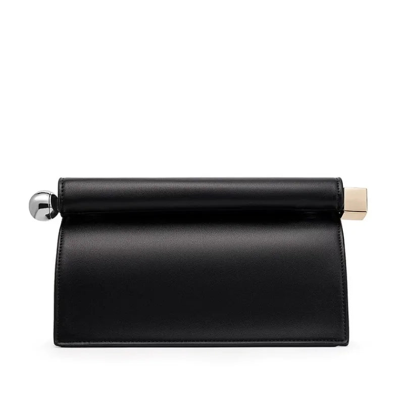 A New Luxury, Fashionable and Niche Rolled-up Clutch Bag for Women, A Versatile Folding Chain Single-shoulder Crossbody Bag