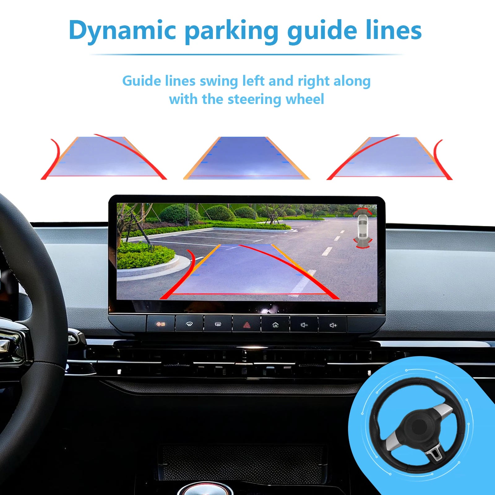 AHD Backup Camera Interface for SAIC MG4 MG Mulan, No Need Programing Code