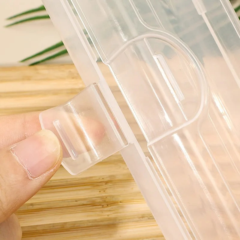 5/1pcs Portable Transparent Toothbrush Protect Holder Case Plastic Travel Camping Storage Box Bathroom Home Storage Supplies