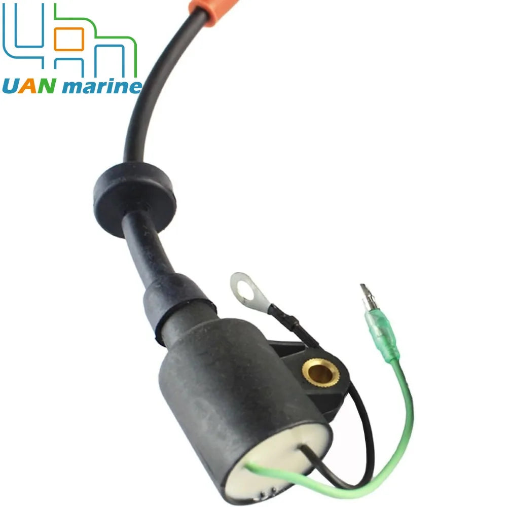 63V-85570-00 65E-85570-00 Ignition Coil For Yamaha 9.9HP 15HP 2-Stroke Outboard Engine Replaces Sierra Marine