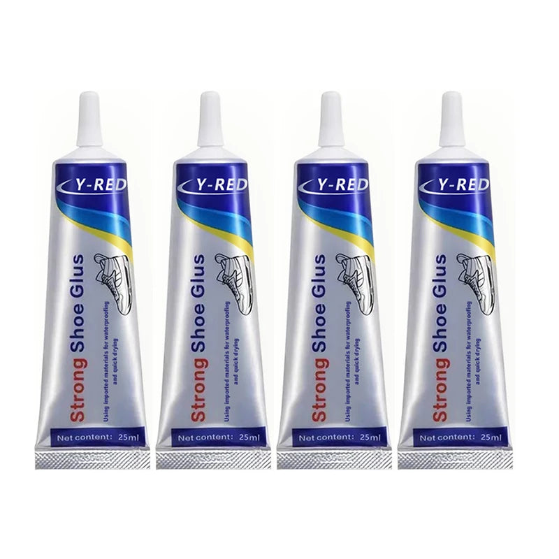  Strong Fast Dry Waterproof Shoe Repair Glue 25/60ml Universal Adhesive for Sneakers Boots Leather Shoes
