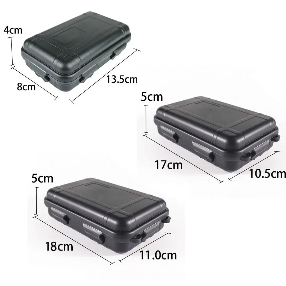 Parts Box Plastic Toolbox Tool Organizer Equipment Box Tool Storage Bags Waterproof Survival Sealed Box Multi-function