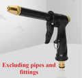 1pc Portable High-Pressure Water Hose Nozzle - Adjustable Spray for Garden, Car Washing & Pet Cleaning Tools