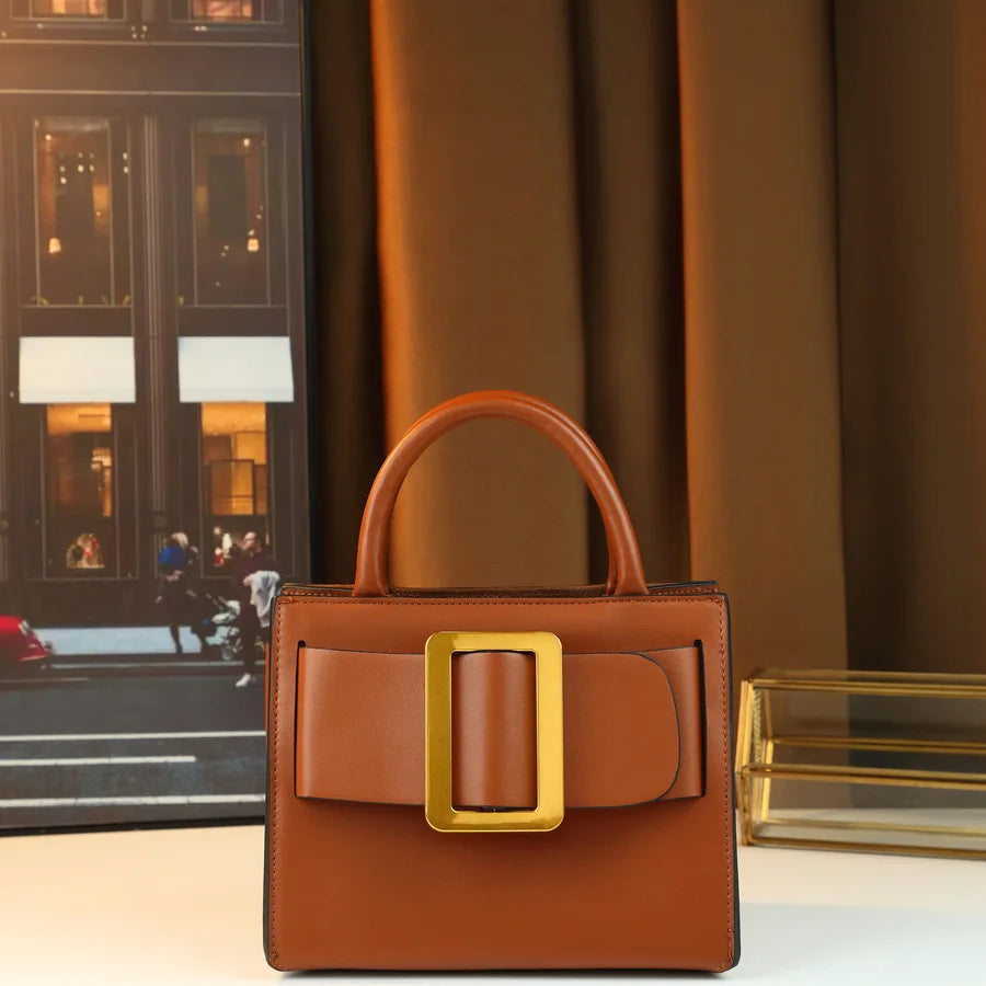 Chic Minimalist Designer Diaper Bag Women Luxury Large Capacity Tote Elegant Leather Crossbody Bag For Shopping And Party
