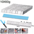 10pcs Car Wheel Balancer Adhesive Wheel Balancing Weight Strips Lead Free Stick On 60g Top Quality