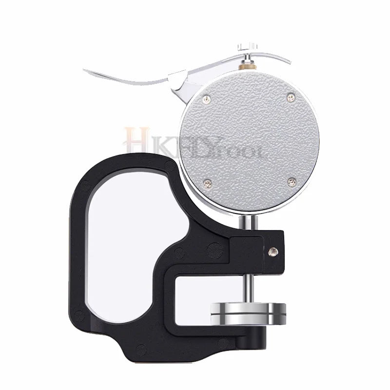 0-12.7mm Digital Micrometer Thickness Gauge Large Size Alloy Measuring Surface Caliper Gauge Sponge Leather Measuring Tools 25.4