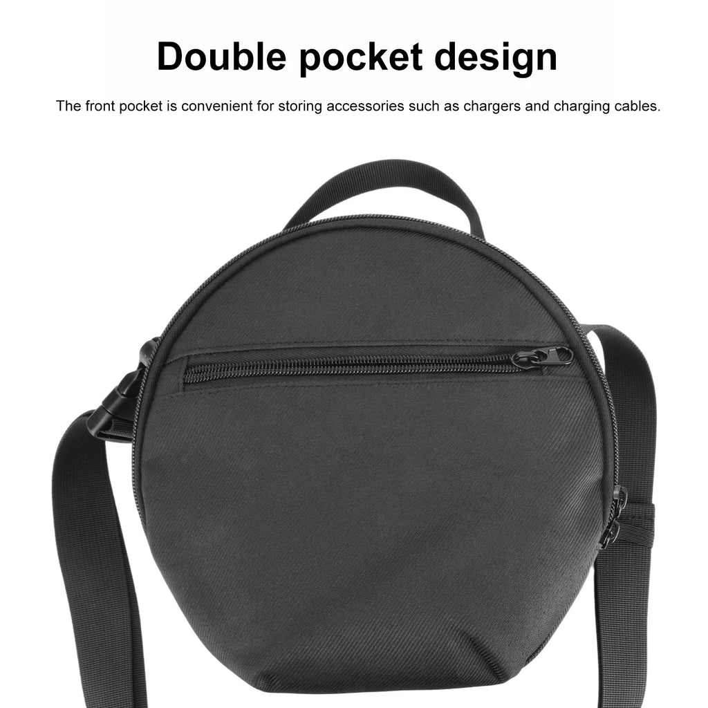 DJ Headphone Case with Adjustable Shoulder Strap Portable Travel Organizer Bag Compatible for Headphone Headset