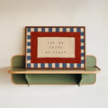 Retro Bedroom Wall Art, Checkered Wall Art, Mid Century Print, Bedroom Prints, Ask Me About My Dream Print, Wall Art For