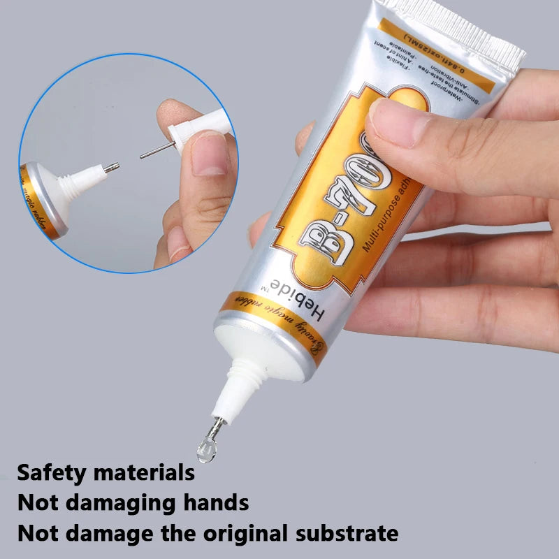 15/25/50/110ML B-7000 Glue Safety Materials Upgraded Clear Contact Phone Repair Universal Glass Plastic DIY B7000 Adhesive