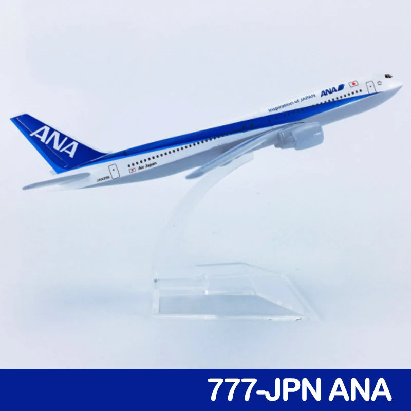 15CM Diecast Alloy A320 330 340 350 380 6Inch Airplane Model
