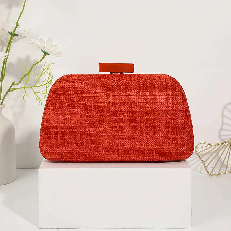 2023 New Women Evening Bags Fashion Handmade Clutch Purse Party Dinner Chain Shoulder Bags Luxury Wedding Handbags Drop Shipping