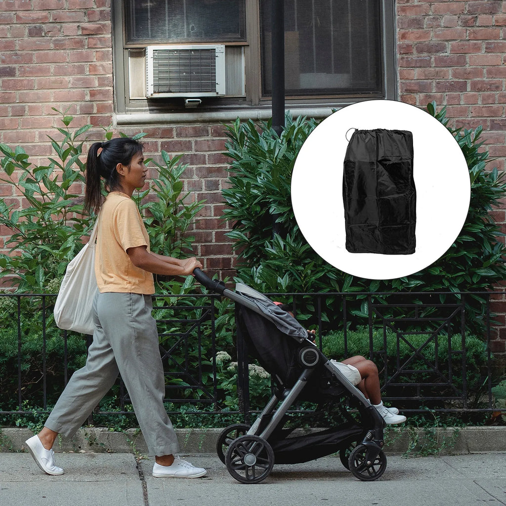 Stroller Storage Bag for Airplane Travel Gate Check Portable Transport Pouch with Reinforced Seams Lockable Closure Comfortable