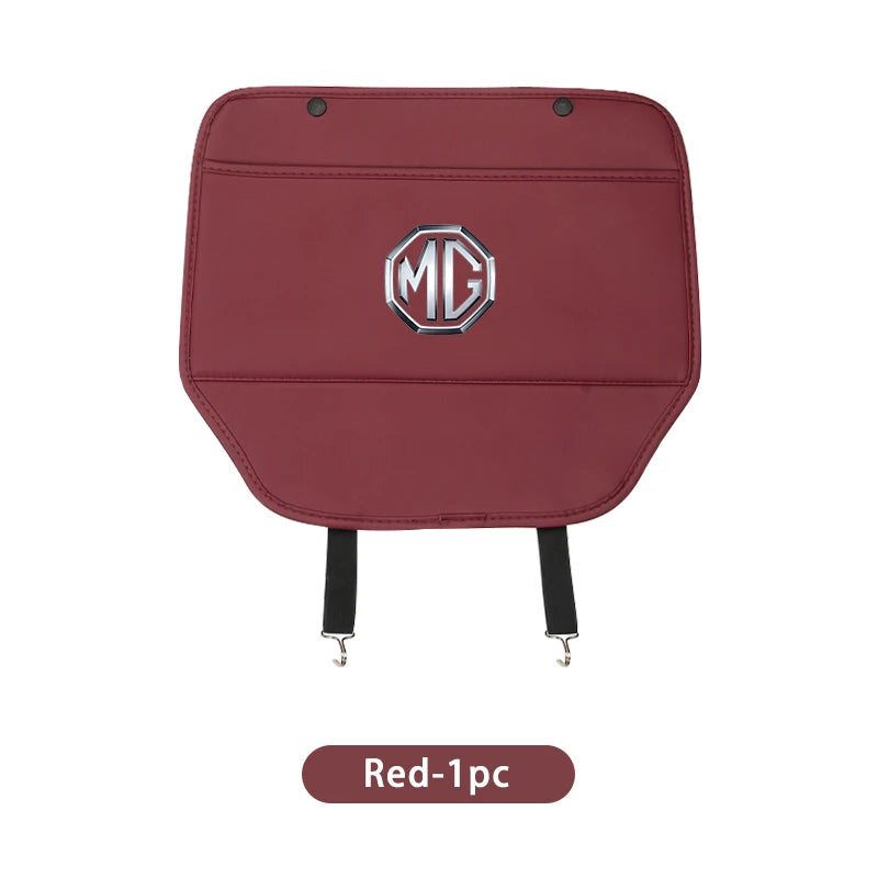 Car Seat Anti Kick Pad Seat Back Storage Mat Protector Cover Interior For Morris Garages MG 3 5 6 7 HS ZS GS Hector TF GT ZR RX5