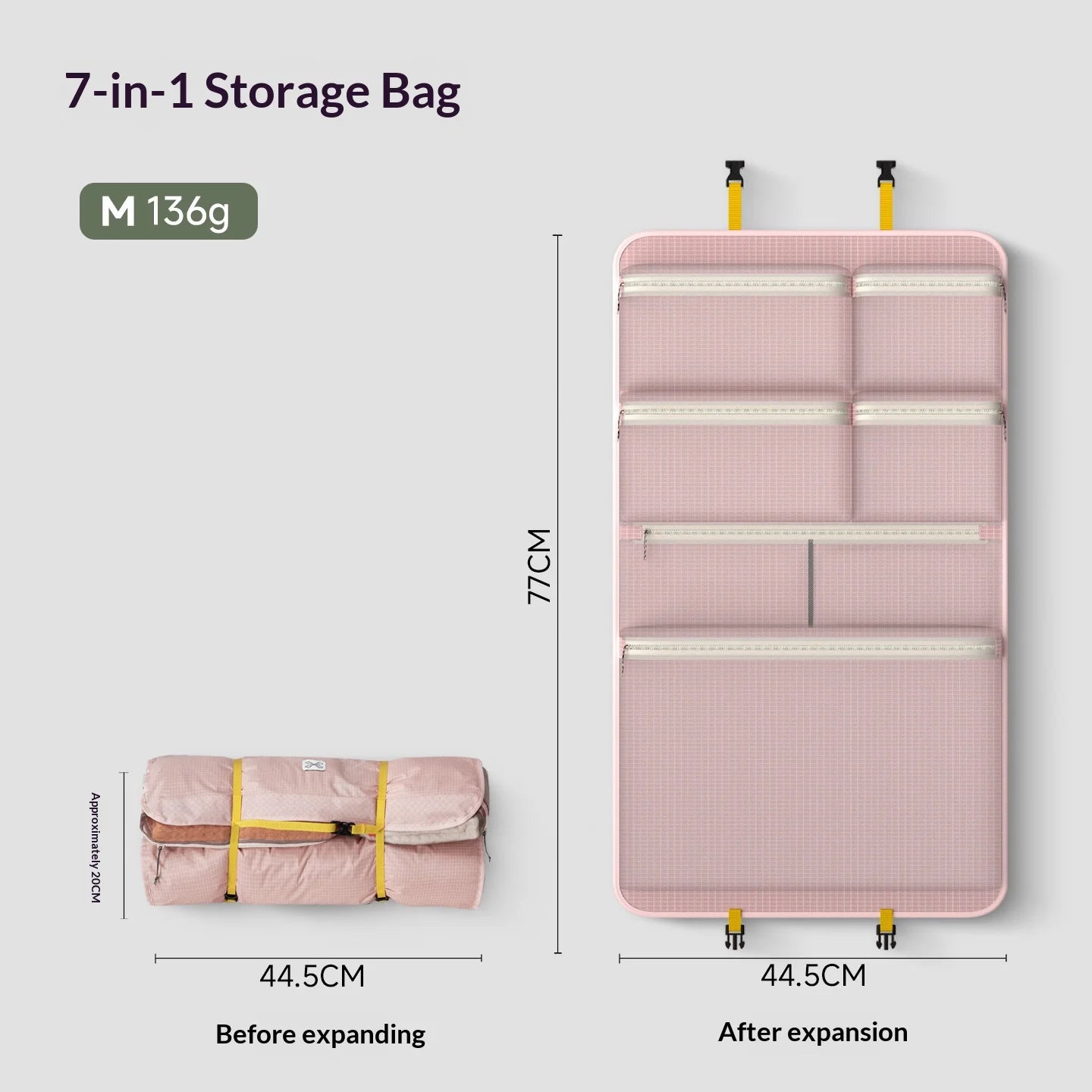 Travel Packing Bag Portable Business Trip Travel Suitcase Clothing Organizer Innerwear Separate Packing Bag Stuff Sack