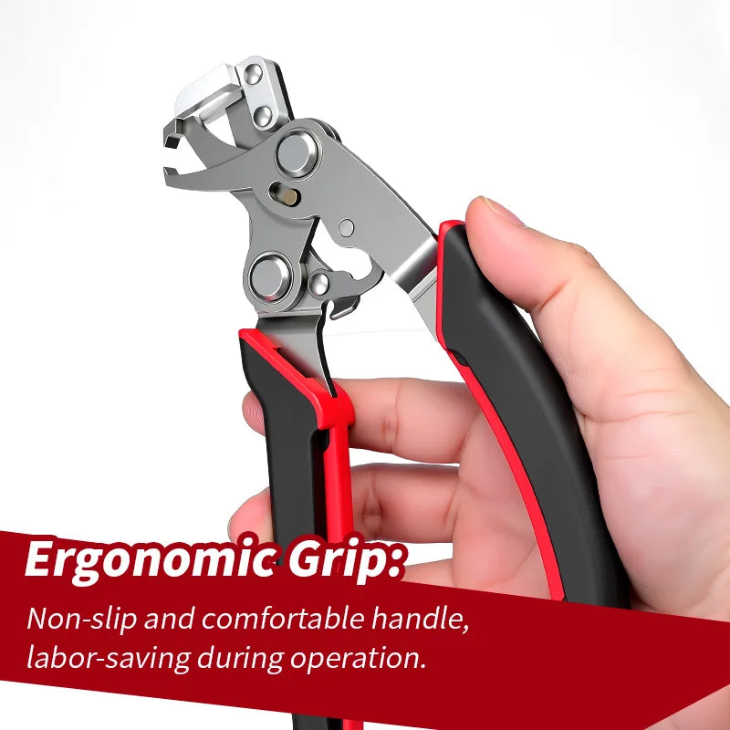Stainless Steel Automotive Snap Pliers Car Clip Remover Tool for Mechanics DIY Garage Workshop Fastener Remover