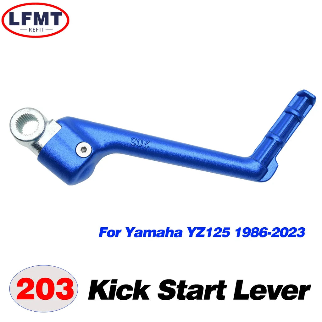 For Yamaha YZ125 YZ250 YZ250X YZ250F YZ450F YZ250FX YZ450FX WR250F WR450F Motorcycle CNC Forged Kick Start Starter Lever Peda