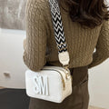 2026 Trendy Women's Bags: Casual, Versatile, Unique and Fashionable Bags, Small-Sized with Diverse Letters and Wide Shoulder Str