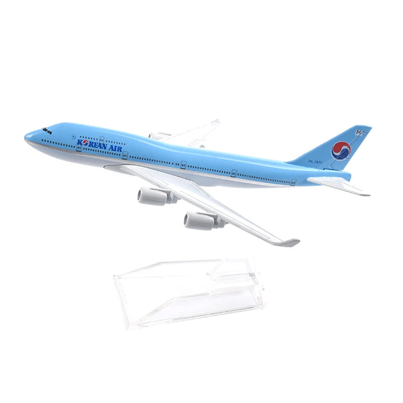 JASON TUTU 16cm Asiana Airlines Airbus A380 Plane Airplane Model Aircraft Model Diecast Metal 1/400 Scale Planes